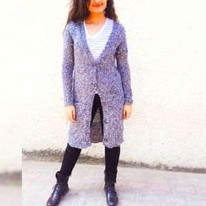 Grey wollen shrug
